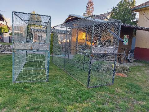 Predam voliery pre papagaje